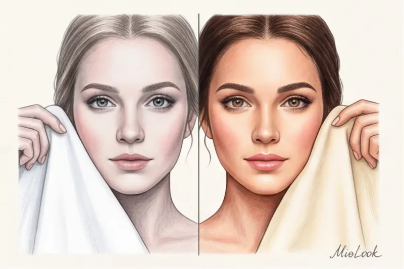 How to choose the color of a wedding dress based on your color type
