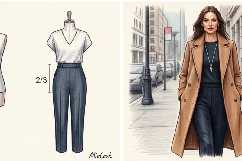 Одежда которая стройнит: 10 правил для визуального похудения - 2