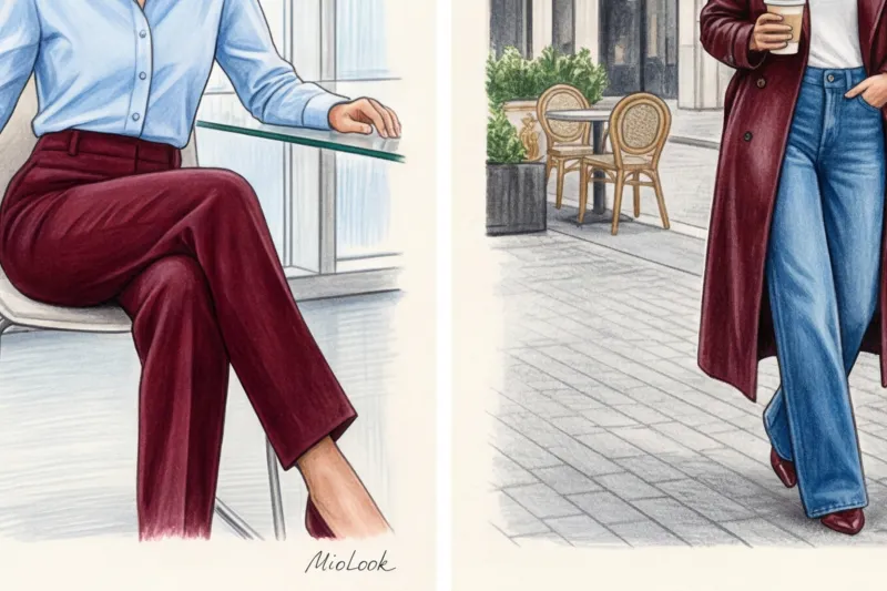 Бордовый и винный: с чем сочетать самый благородный тренд сезона - 8