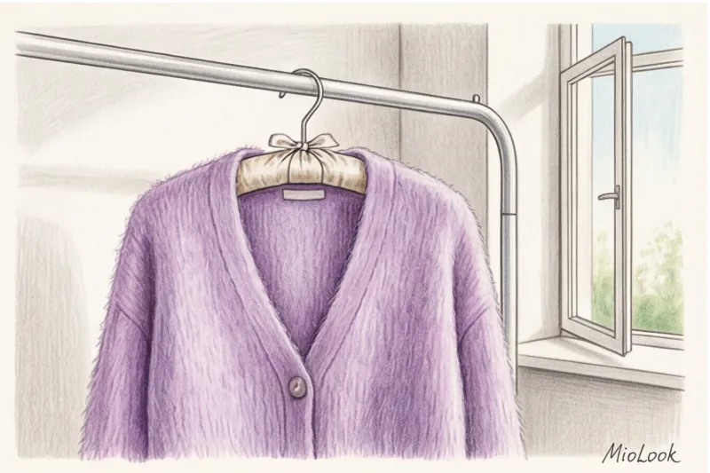 Мохер и ангора: правила ухода за пушистым трикотажем - 7