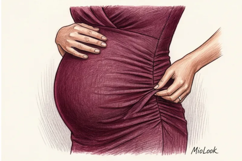 Вечерние платья для беременных: лучшие фасоны для торжеств - 6