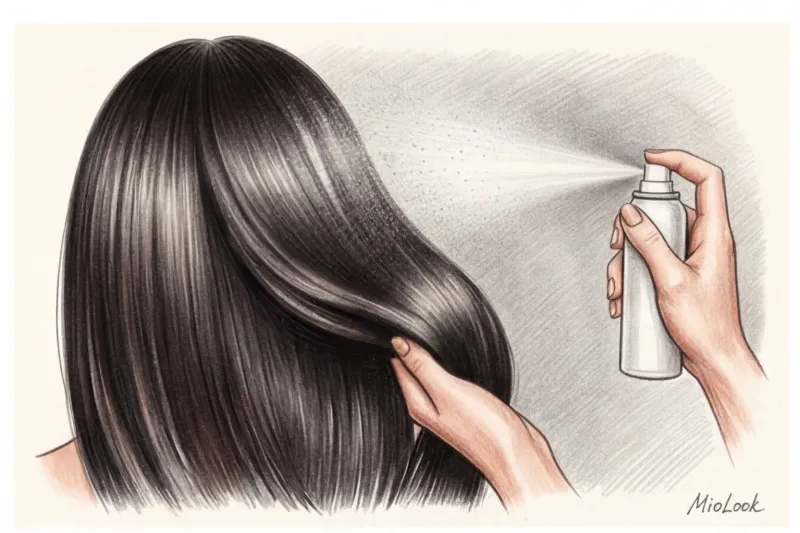 Трендовая гладкая укладка: идеальный хвост и пучок без петухов - 2