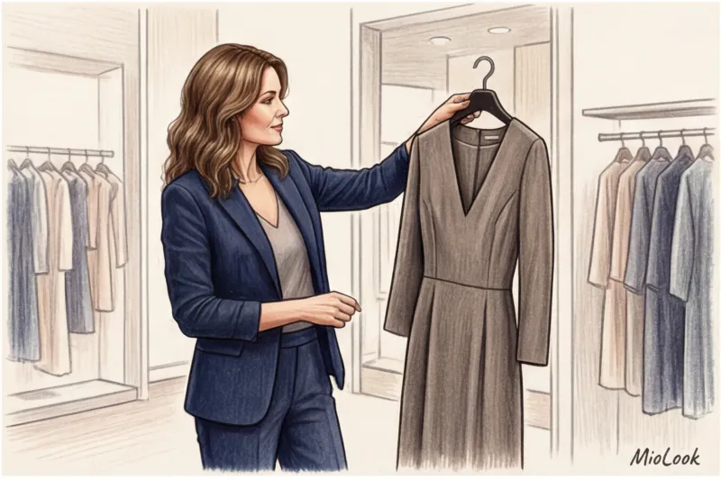 Какие фасоны платьев лучше всего скрывают живот и бока - 8