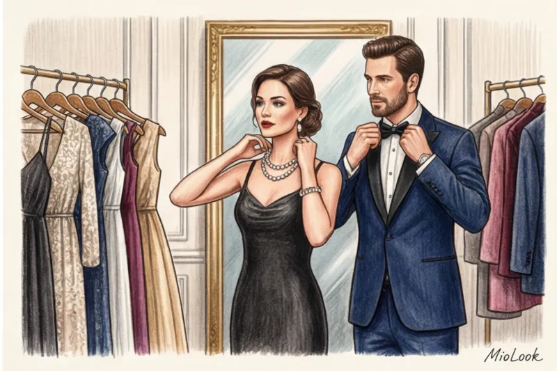 Парные образы на Новый год: идеи для праздничной ночи - 6