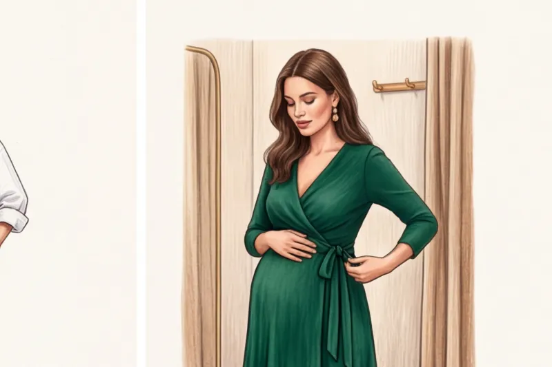 Базовые платья для беременных: 5 фасонов на каждый день - 3