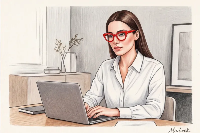 Как подобрать цвет оправы очков по цветотипу, цвету волос и глаз - 6