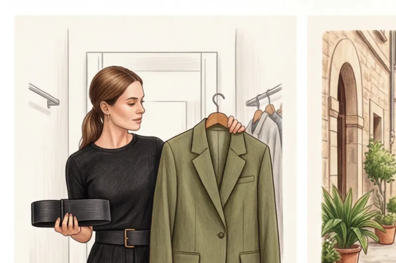 How to make your waist look thinner with non-corseted clothing