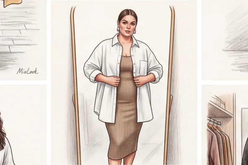 Многослойность для plus-size: как визуально вытянуть силуэт - 5