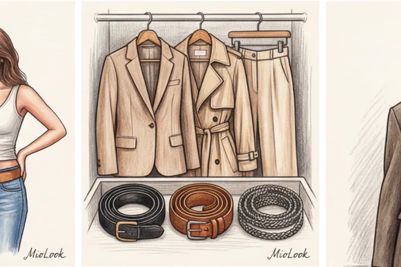 Ремни и пояса: как подчеркнуть талию и скорректировать фигуру - 5