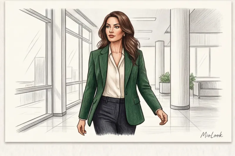 Цвета для офисного гардероба: деловой дресс-код и психология цвета - 8