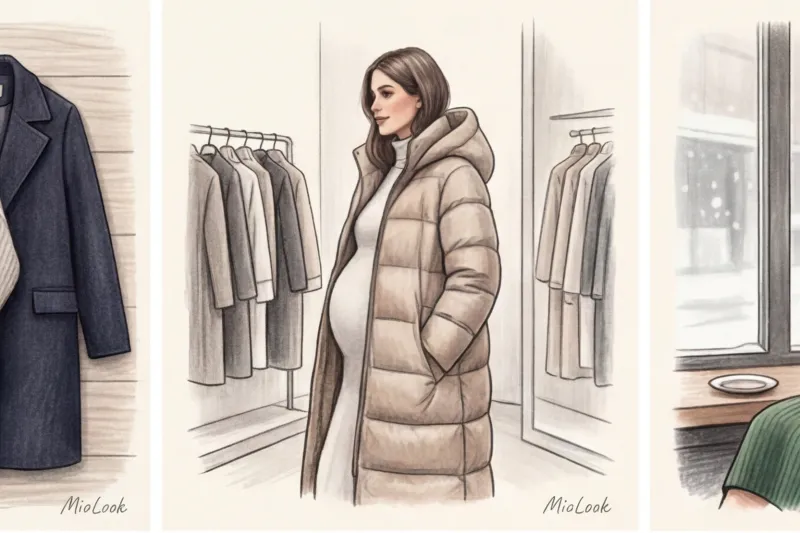 Зимние образы для беременных: как выглядеть стильно и не мерзнуть - 2