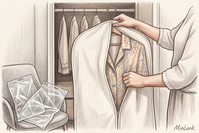 Правильное хранение шелковых вещей: защита от моли, выцветания и пожелтения - 2