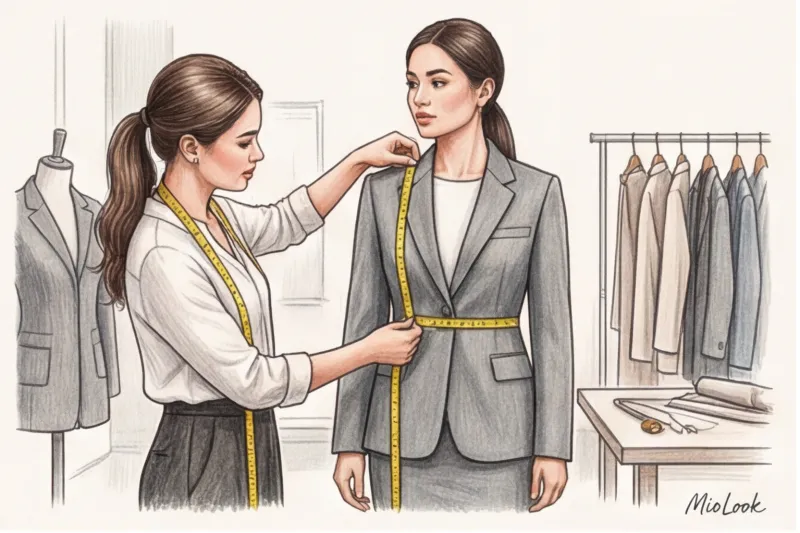 Офисный гардероб для роста до 160 см: костюмы, блузы и жакеты - 1