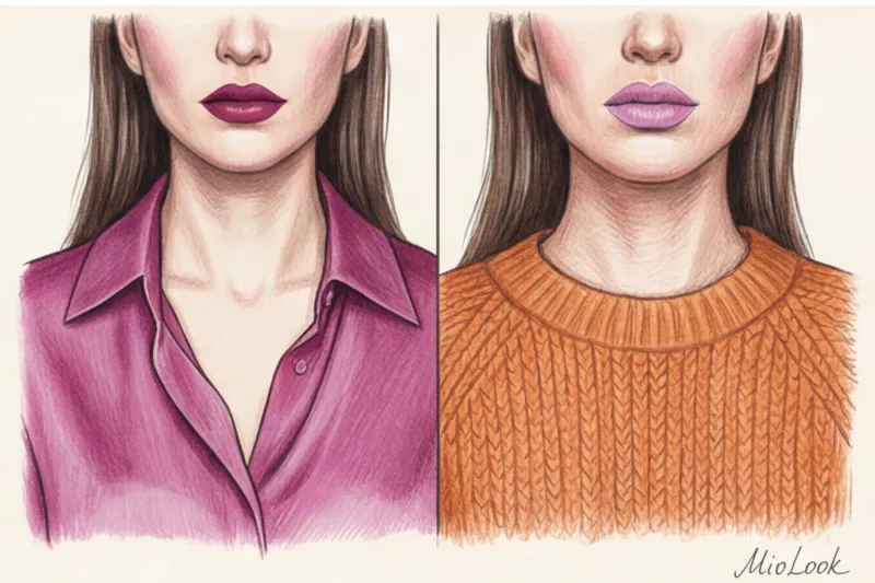 Как подобрать цвет помады к одежде: правила колористики - 8