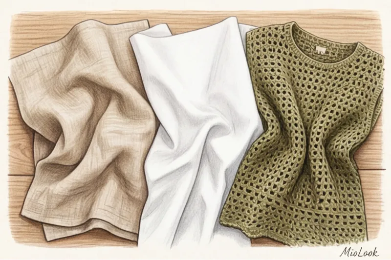 Летняя многослойность: как сочетать лен, хлопок и кроше в жаркую погоду - 2