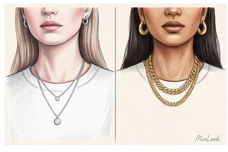 Золото или серебро: как выбрать металл украшений по цветотипу внешности - 7