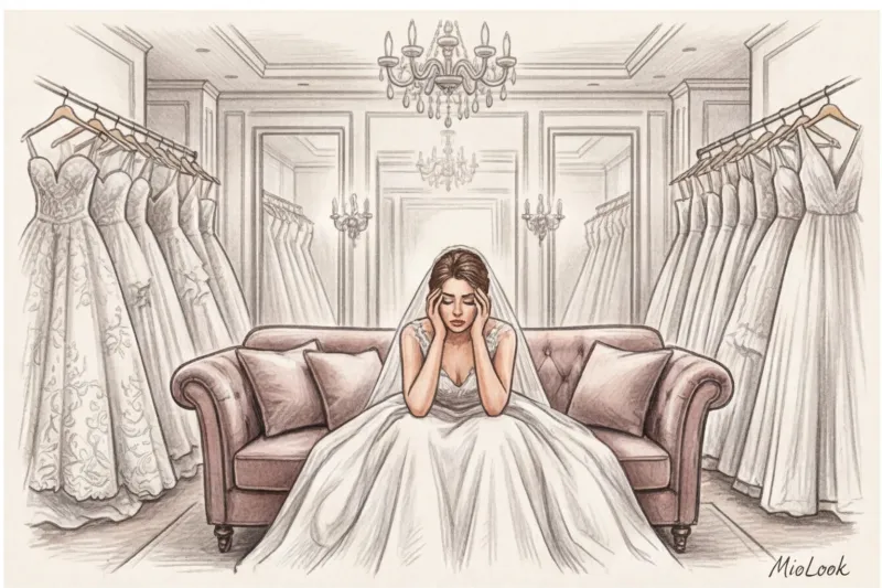 How to try on a wedding dress online without going to a salon