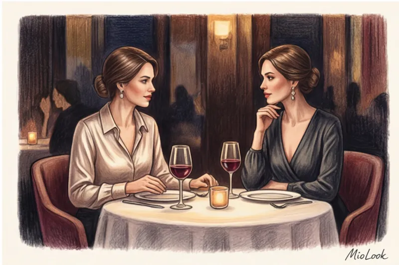 В чем пойти на день рождения к подруге в ресторан - 9