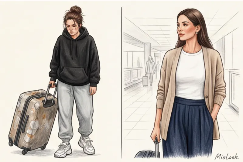 Что надеть в самолет: удобные и стильные образы для перелета - 8