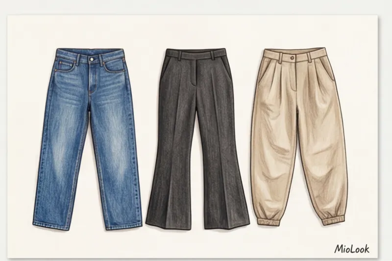 Как скрыть кривизну ног: подбираем идеальные брюки, юбки и обувь - 3