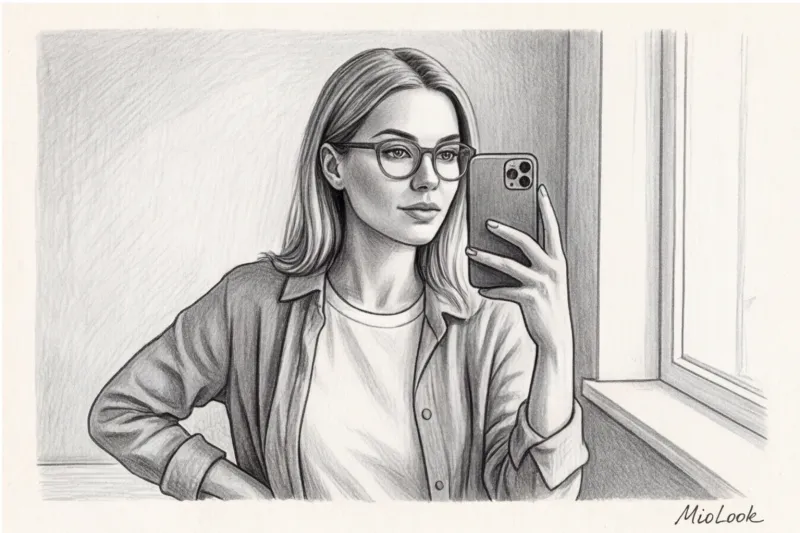 Как подобрать цвет оправы очков по цветотипу, цвету волос и глаз - 9