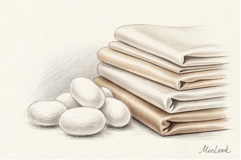 Types of silk fabric: how to distinguish natural silk