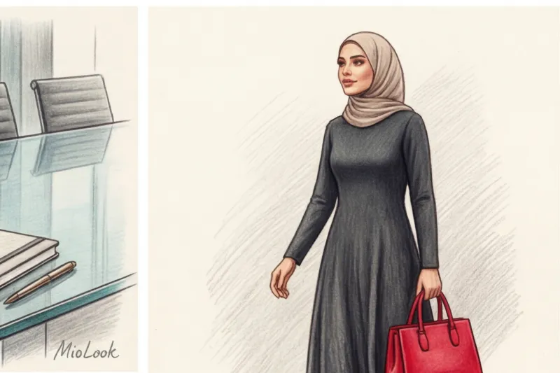 Деловые аксессуары и обувь в modest fashion - 3