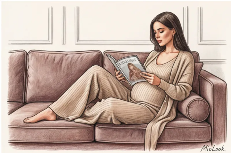 Домашняя одежда для беременных: комфорт без потери стиля - 9