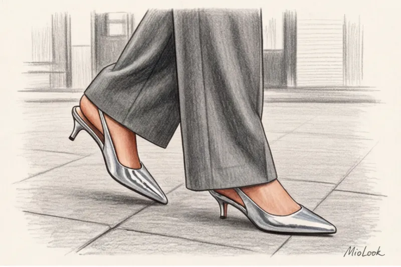 Фактуры и цвета: металлик, леопард, лак и замша в обуви - 2