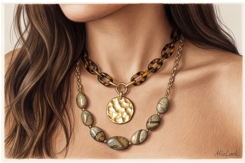 Украшения и аксессуары: выбор металла, камней и фактуры по уровню контрастности - 3