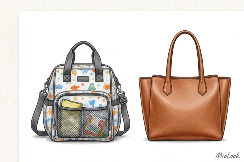 Идеальная сумка для мамы на прогулку: советы стилиста