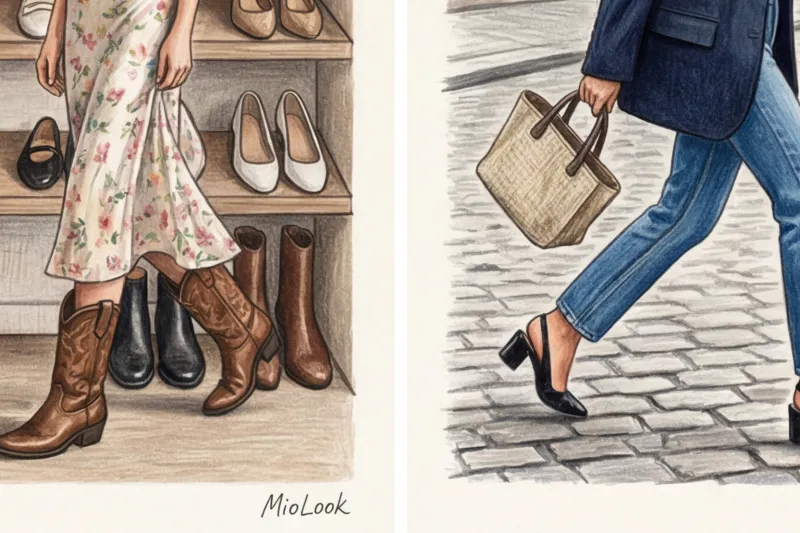 Обувь во французском стиле: от балеток до казаков - 8