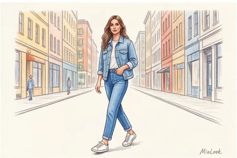 Цветовые сочетания с денимом: какие оттенки лучше всего смотрятся с синими джинсами - 3