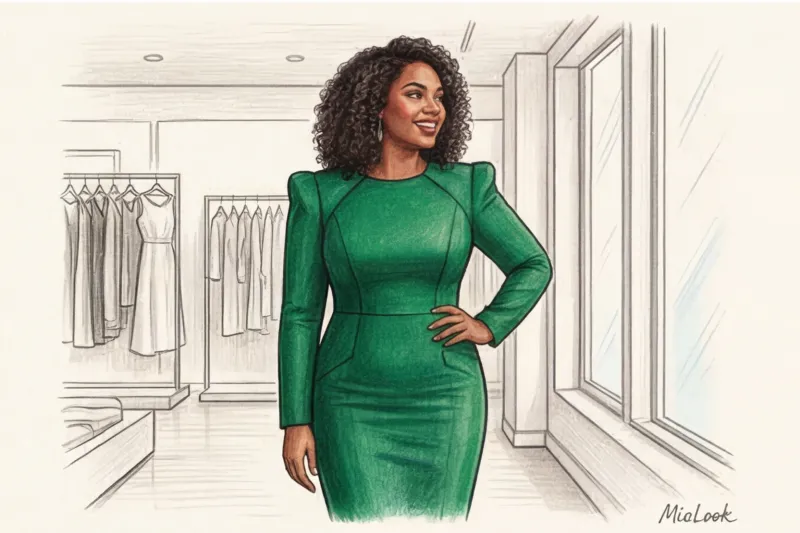 Платье на свадьбу для полных женщин: фасоны, которые стройнят - 8