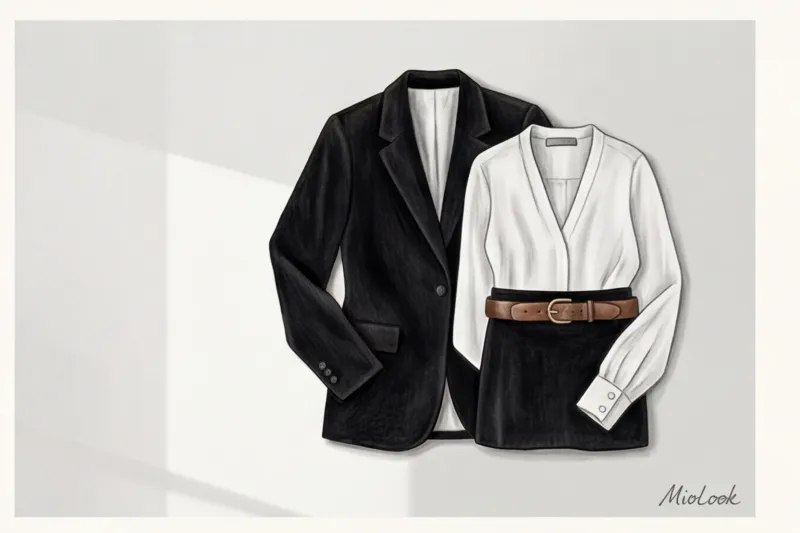 Как сфотографировать черные, белые и блестящие вещи для умного гардероба - 6