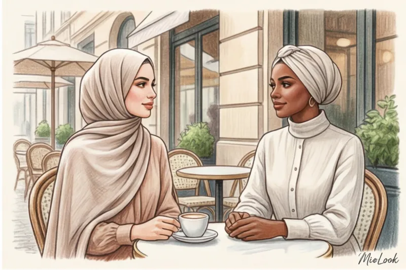 Летний хиджаб: как выбрать дышащую ткань и способ повязывания - 3