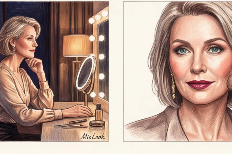 Вечерний возрастной макияж: как выглядеть роскошно и элегантно - 8