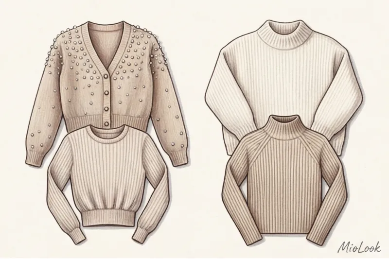 Антитренды свитеров и трикотажа: как отличить модный джемпер от старомодного - 2