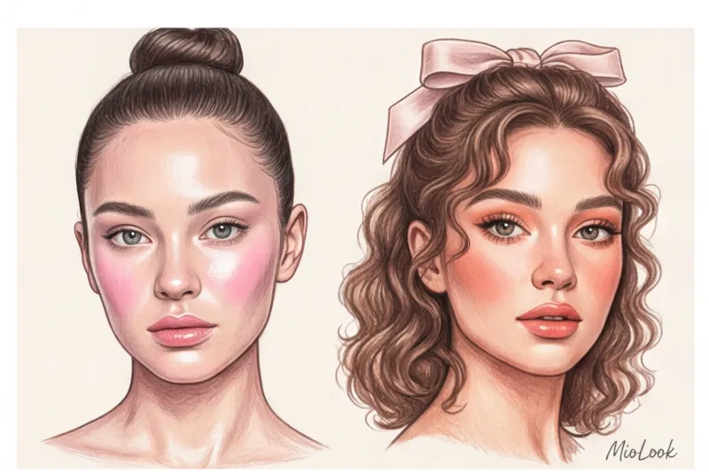 Макияж в стиле Coquette и Balletcore: морозный румянец, сияние и нежные губы - 2