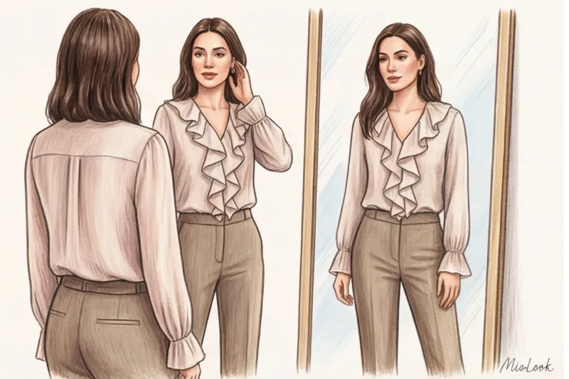 Романтический стиль в капсуле: как гармонично носить рюши и цветочный принт - 4