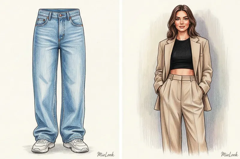 Брюки-трубы - 4