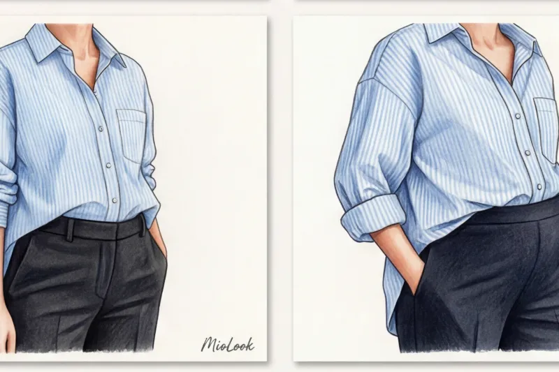 Офисные блузки и рубашки для беременных: обзор удобных фасонов - 5