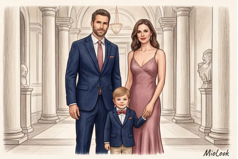 Праздничный Family Look: Образы для Нового года, свадеб и торжеств - 4