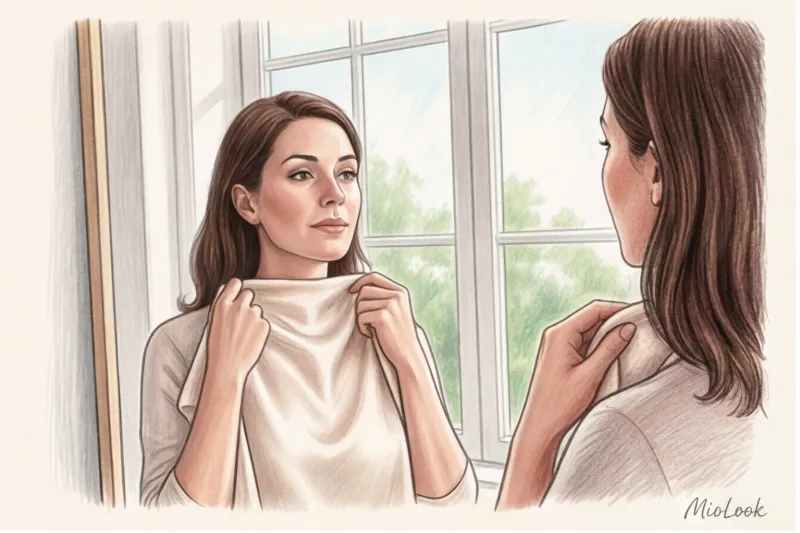 Clothing colors that make you look younger: how to refresh your face