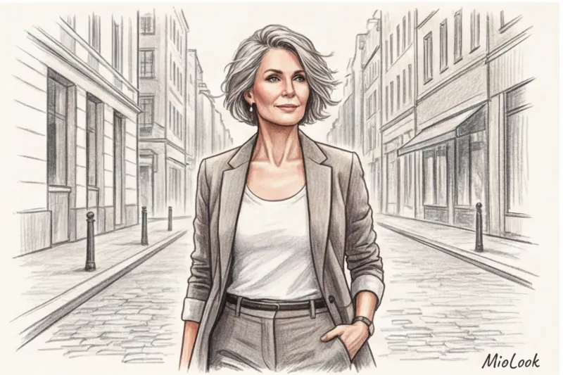 Возрастные изменения текстуры: как подобрать стрижку, скрывающую седину и поредение - 7