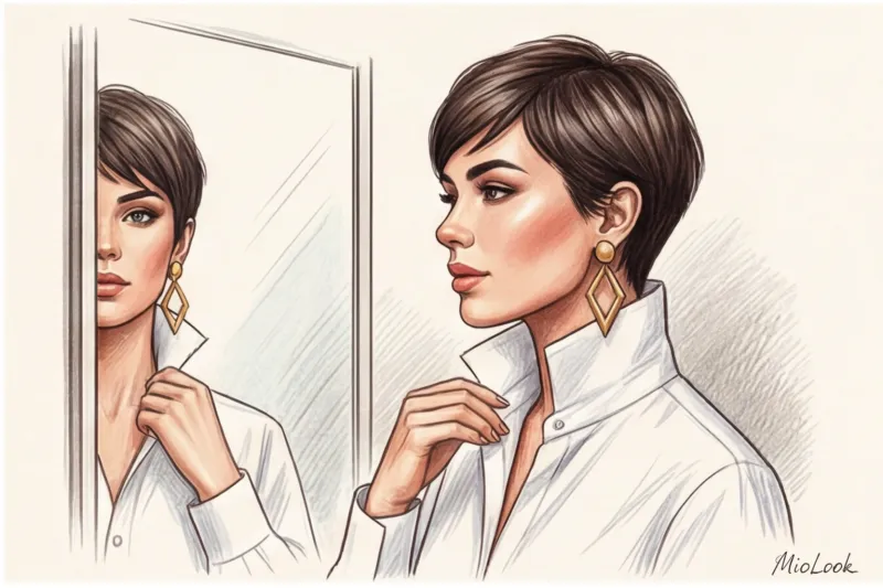 Трендовые короткие стрижки: пикси, гарсон и микро-боб - 9