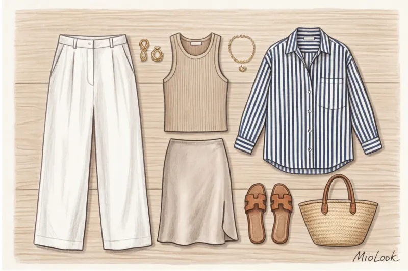 Капсульный гардероб на море: список вещей для идеального пляжного отдыха - 3