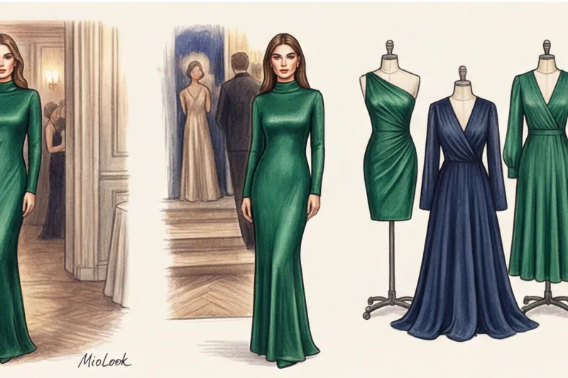 Закрытые платья на выпускной: стильные идеи для скромного образа - 8