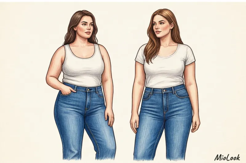 Как выбрать базовые джинсы по типу фигуры: гид по посадкам - 8