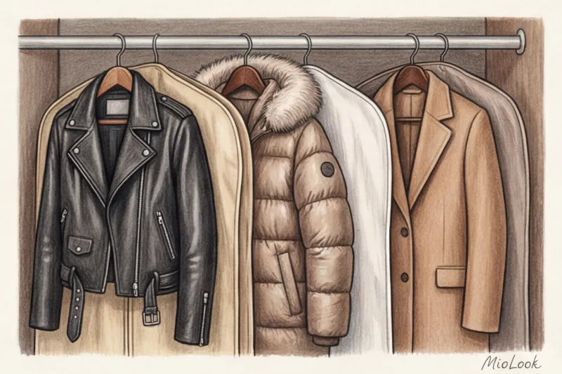 Правильное хранение верхней одежды: уход за пальто и куртками - 5